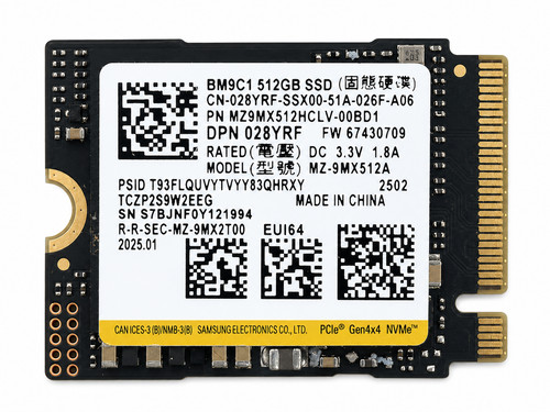 Samsung bm9c1 512 nvme ssd - 512,