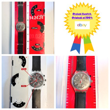 Swatch Chrono Special Pack Speedcounters SCK113 Orologio da polso NOS 1997