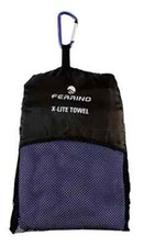 FERRINO X-LITE TOWEL BLU L - Asciugamano Microfibra Trekking Viaggio Large 86238