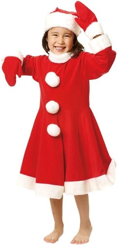 Costume mamma babbo natale - costume,