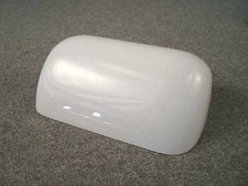 Vetro di ricambio per lampada da tavolo ministeriale BANCHIERE ENGLAND BIANCO
