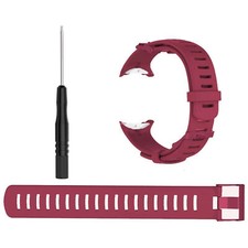 Cinturino orologio silicone 25 mm parte braccialetto per smartwatch Suunto D6 Dive / D6i