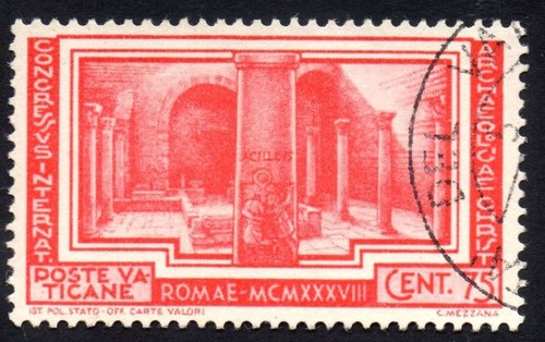 Vatican 1938 used 75 c - 1938,