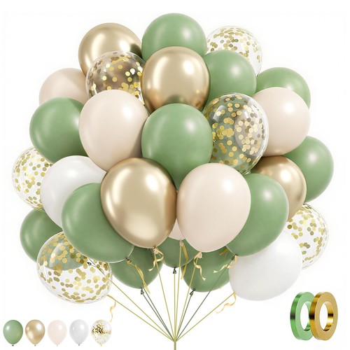 Palloncini verde salvia - verde,
