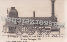 Foto locomotiva Hess. Ferrovia