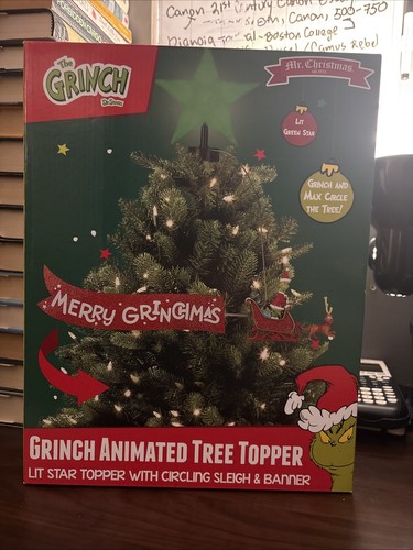 Grinch albero animato topper - animato,