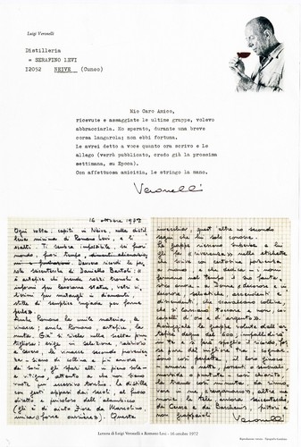 Romano levi lettera luigi - romano,