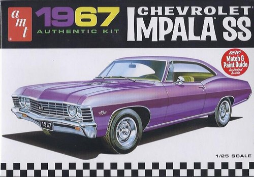 Chevrolet impala 1967 kit - ss,