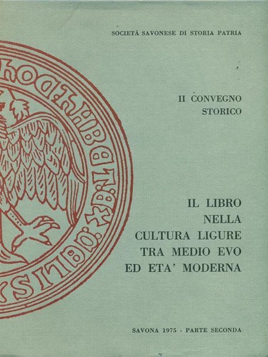 Libro nella cultura ligure - il,