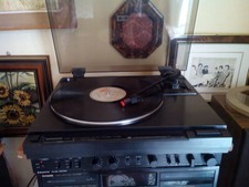 Giradischi Kenwood trazione diretta testina SHURE