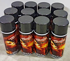 12x MAGIC FIRE - BOMBOLETTA RICARICA PER MACCHINA TORRETTA DEL FUOCO GAS