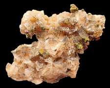 Calcopirite xx su dolomite xx