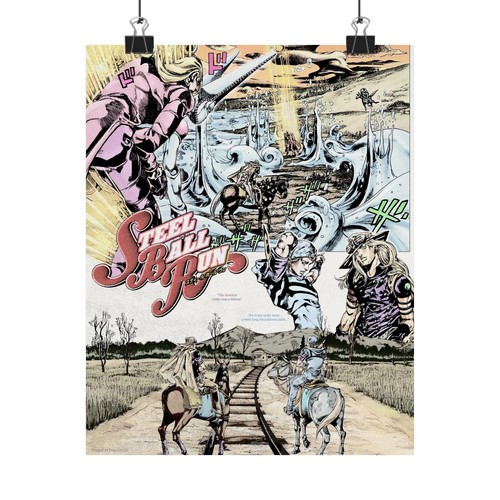 Poster steel ball run tela - steel,