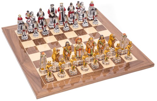 Set scacchiera incas scacchi - set,