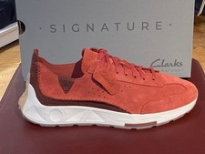 Clarks camoscio rosso 5 - clarks, n.41,5