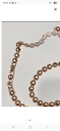 Swarovski collana catena - catena, oro