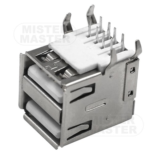 Connettore usb doppio 0 - doppio, 2.0