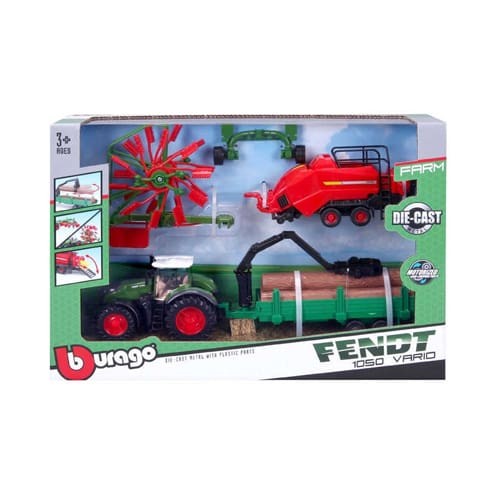 Fendt farm tractor with - 10,