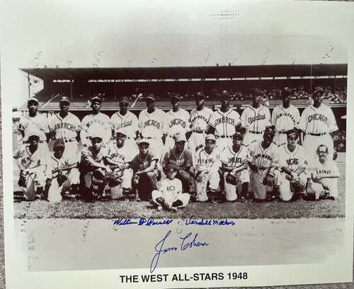 Negro leagues autografato - leagues,