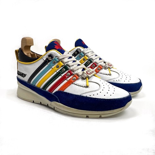 Scarpe dsquared bianche kick - scarpe,