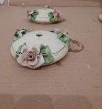 Bocce Colorate ricambi Porcellana per lampadario antiche Vintage  paralume