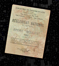 reglement jeu de boule