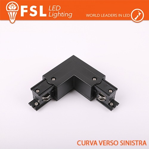 Connettore sinistra binario - connettore, l