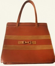Borsa vintage in vero cuoio