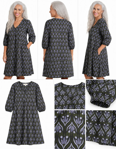 Abito donna mare cotone ala