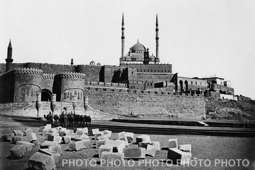 Cairo citadel and - citadel, of