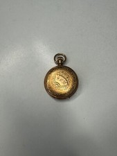 orologio oro da tasca epoca con piccolo diamante