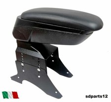 Bracciolo nero portaoggetti - bracciolo,