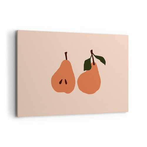 Quadro tela 120x80cm pera - tela,