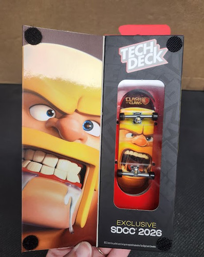 Tech deck clash - of, clans