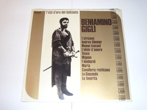 Beniamino gigli vinyl - vinyl, lp