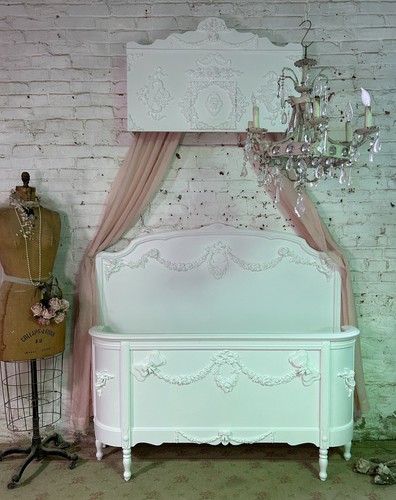 Letto completo casetta - , dipinta