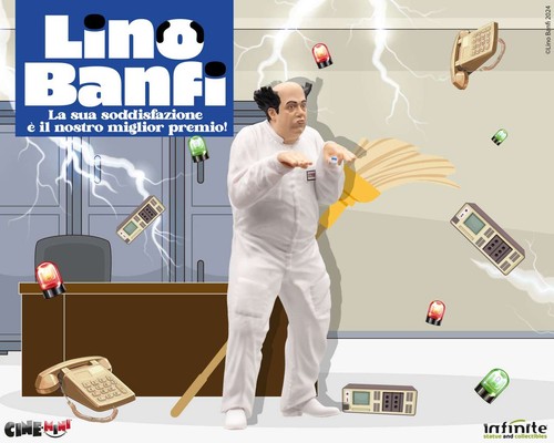 Lino banfi cinemini - banfi, statua