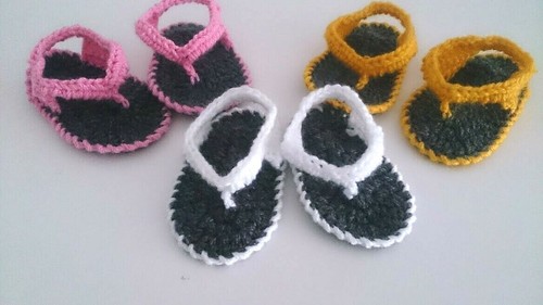 Scarpe mano all uncinetto - mano, all'uncinetto