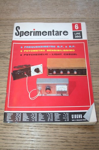Rivista sperimentare 6 - rivista, n
