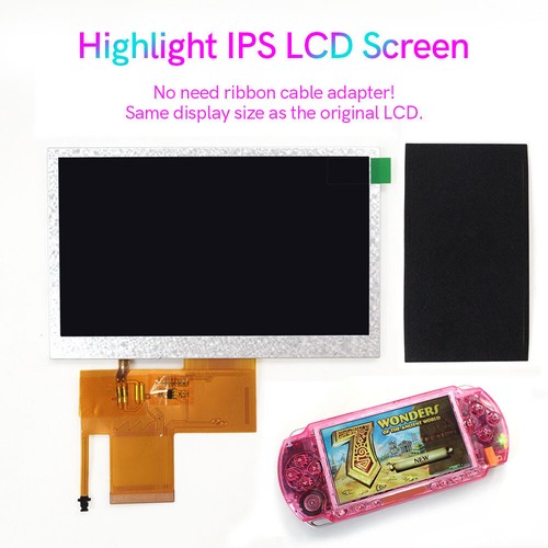 Psp 1000 highlight - 1000, backlight
