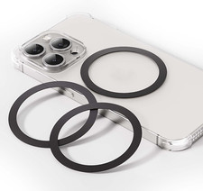 WONLIVE Adesivo Universale Ad Anello in Metallo per Magnete Ad Anello Magsafe, C