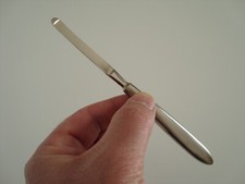 Attrezzo vintage chirurgico - Bisturi punta tonda