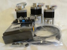 Kit CNC Proxxon MF70 m Nema23 + alloggiamento m piastre anteriori e posteriori