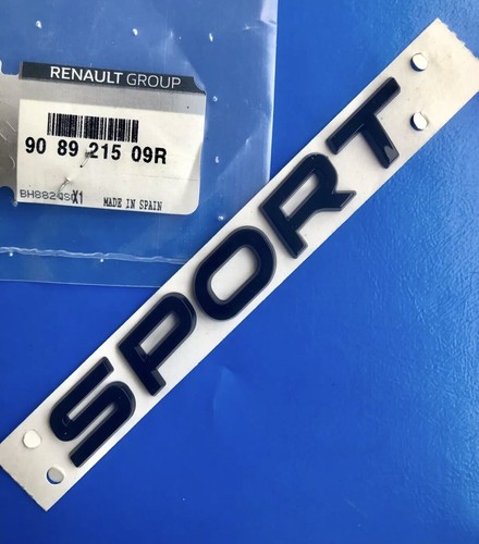 Logo renault sport - sport, nero