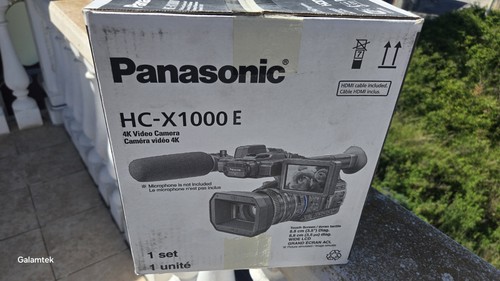 Videocamera panasonic x1000 - videocamera, hc-x1000