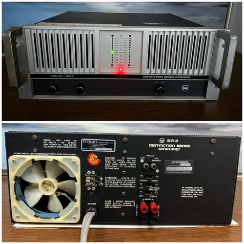 Amplificatore crown sa2 - amplificatore,