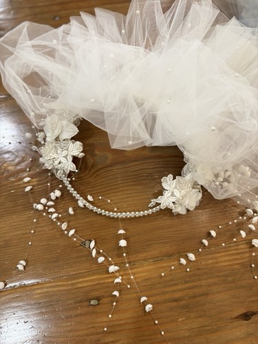 Velo sposa vintage anni 80 - da,