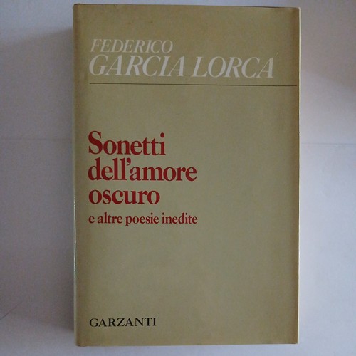 Federico garcia lorca sonetti - federico,