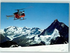 10569291 - Zermatt Helikopter der Air Zermatt - und 60 Jahre Fasnacht Freiburg