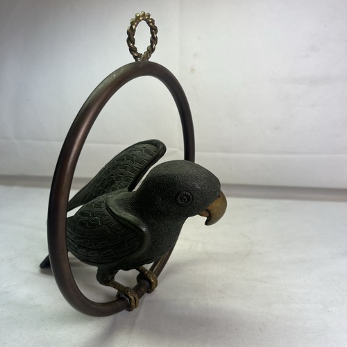 Scultura pappagallo sergio - pappagallo,